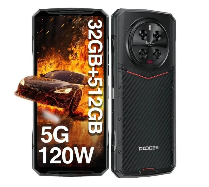 Smartphone Doogee Dk10 5g 32gb Ram 512gb Camera Visão Noturna